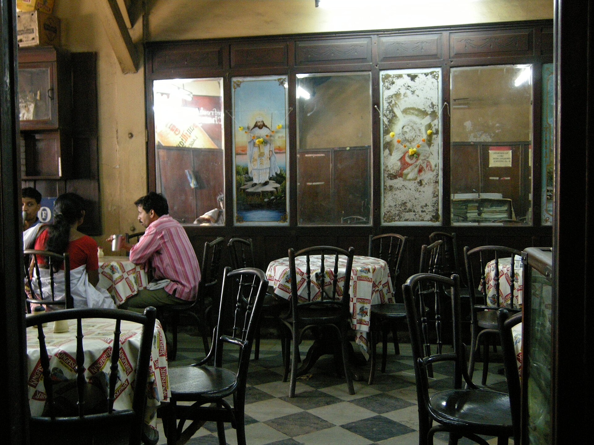 From the kitchen